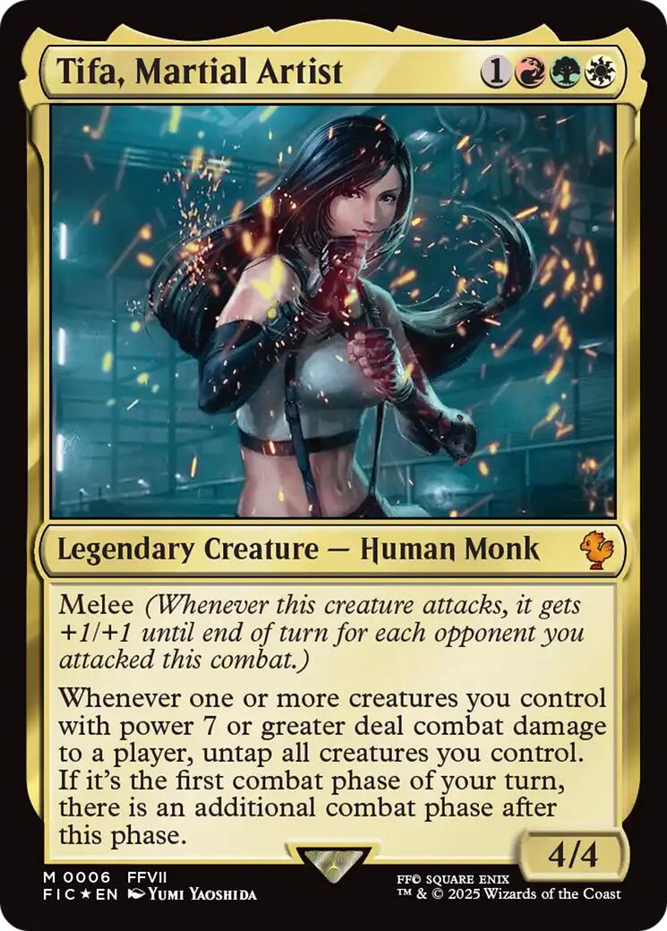 Tifa, Martial Artist [FINAL FANTASY Commander] Foil