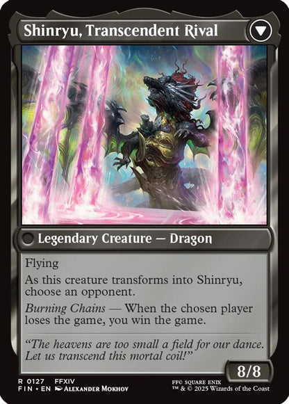 Zenos yae Galvus // Shinryu, Transcendent Rival [FINAL FANTASY] Foil