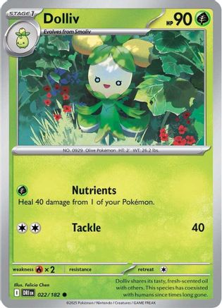 Dolliv (022/182) [Scarlet & Violet: Destined Rivals]