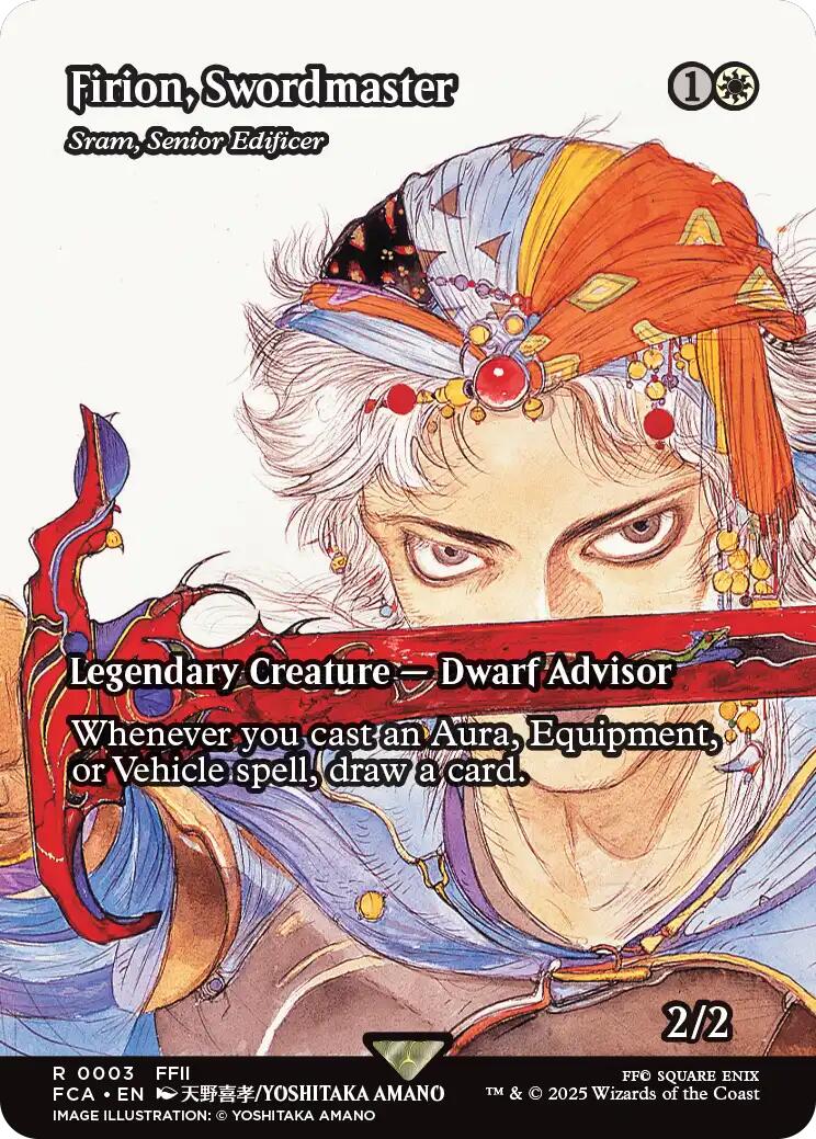 Firion, Swordmaster - Sram, Senior Edificer (Showcase) [FINAL FANTASY : Through the Ages] Foil