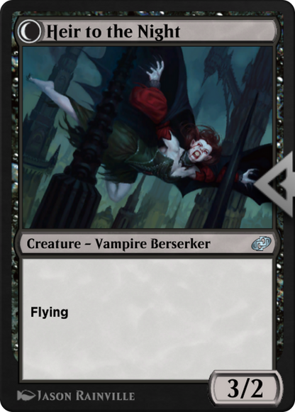 Heir of Falkenrath // Heir to the Night  [Jumpstart: Historic Horizons]: (Double Faced Transform)