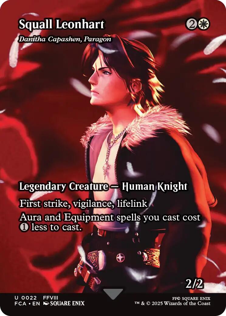 Squall Leonhart - Danitha Capashen, Paragon (Showcase) [FINAL FANTASY : Through the Ages] Foil