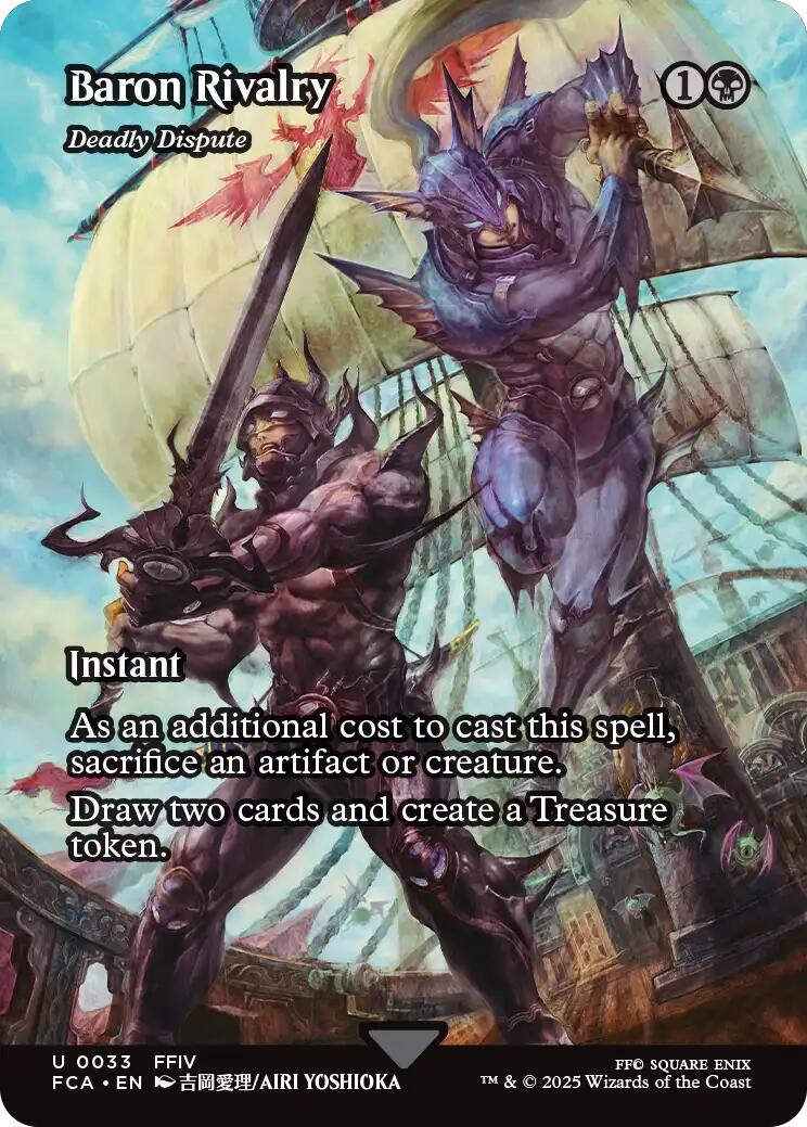 Baron Rivalry - Deadly Dispute (Showcase) [FINAL FANTASY : Through the Ages] Foil