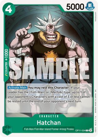Hatchan (OP11-034) - [A Fist of Divine Speed]