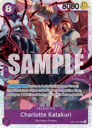 Charlotte Katakuri (067) (OP11-067) - [A Fist of Divine Speed] Foil