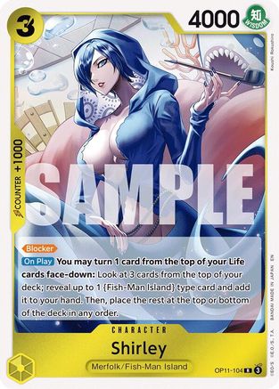 Shirley (OP11-104) - [A Fist of Divine Speed] Foil