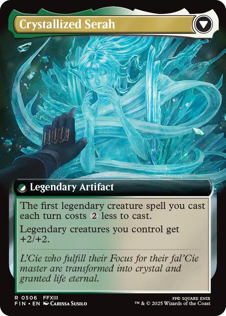 Serah Farron // Crystallized Serah (Extended Art) [FINAL FANTASY] Foil