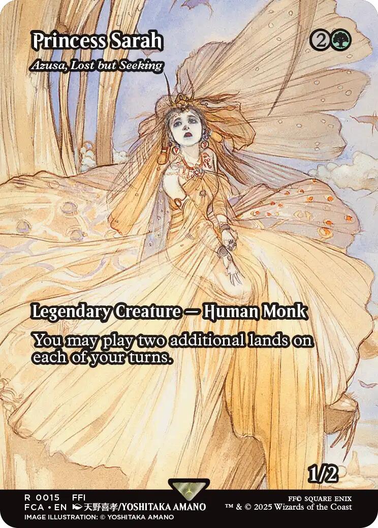 Princess Sarah - Azusa, Lost but Seeking (Showcase) [FINAL FANTASY : Through the Ages] Foil
