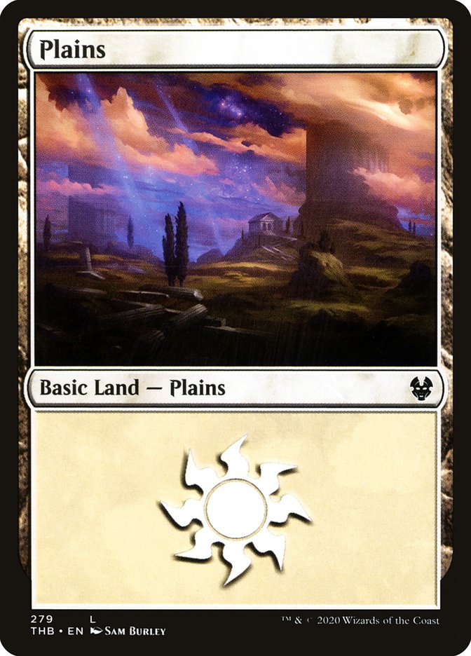 Plains (279) [Theros Beyond Death] Foil