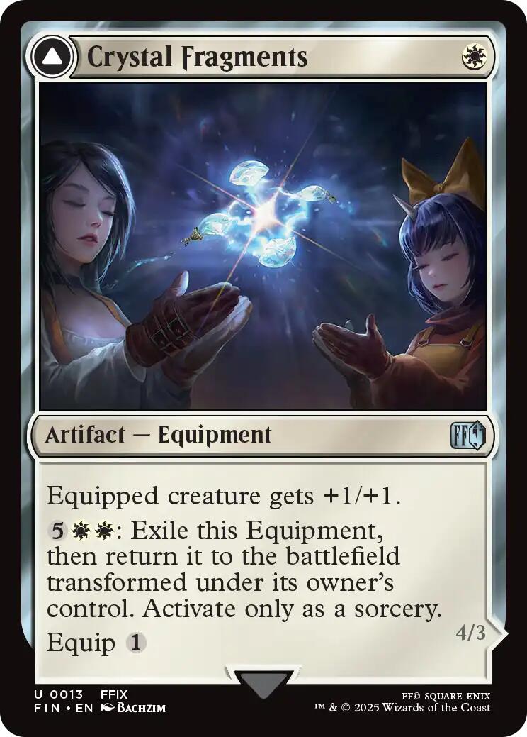 Crystal Fragments // Summon: Alexander [FINAL FANTASY] Foil