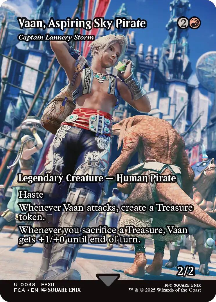 Vaan, Aspiring Sky Pirate - Captain Lannery Storm (Showcase) [FINAL FANTASY : Through the Ages] Foil