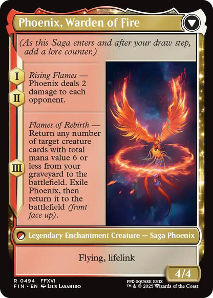 Joshua, Phoenix's Dominant (Extended Art) [FINAL FANTASY] Foil
