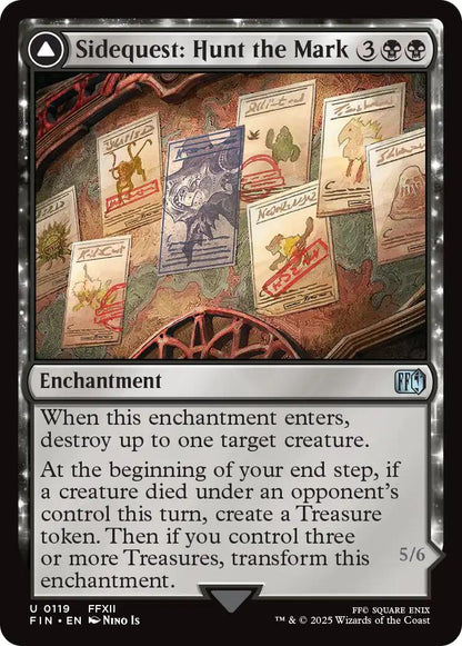 Sidequest: Hunt the Mark // Yiazmat, Ultimate Mark [FINAL FANTASY] Foil