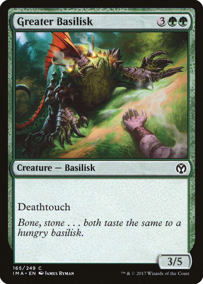Greater Basilisk [Iconic Masters] Foil