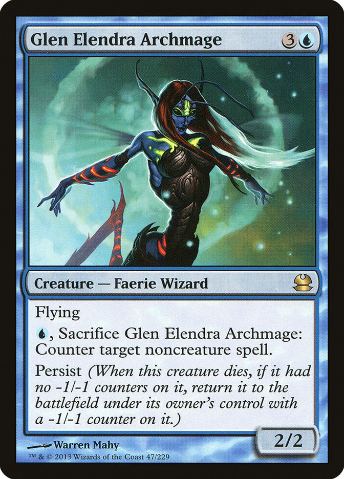 Glen Elendra Archmage [Modern Masters] Foil