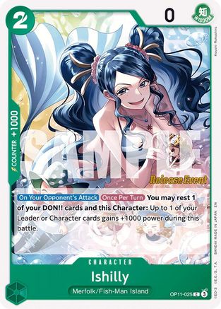 Ishilly (OP11-025) - [A Fist of Divine Speed Release Event Cards]