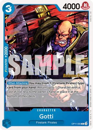Gotti (OP11-050) - [A Fist of Divine Speed Release Event Cards]