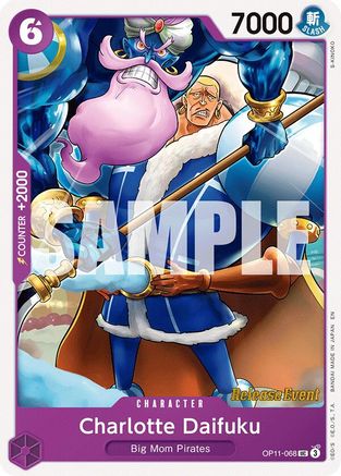Charlotte Daifuku (OP11-068) - [A Fist of Divine Speed Release Event Cards]