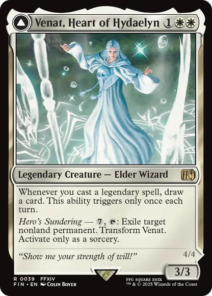 Venat, Heart of Hydaelyn // Hydaelyn, the Mothercrystal [FINAL FANTASY] Foil