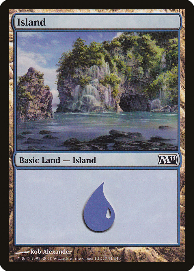 Island (234) [Magic 2011] Foil