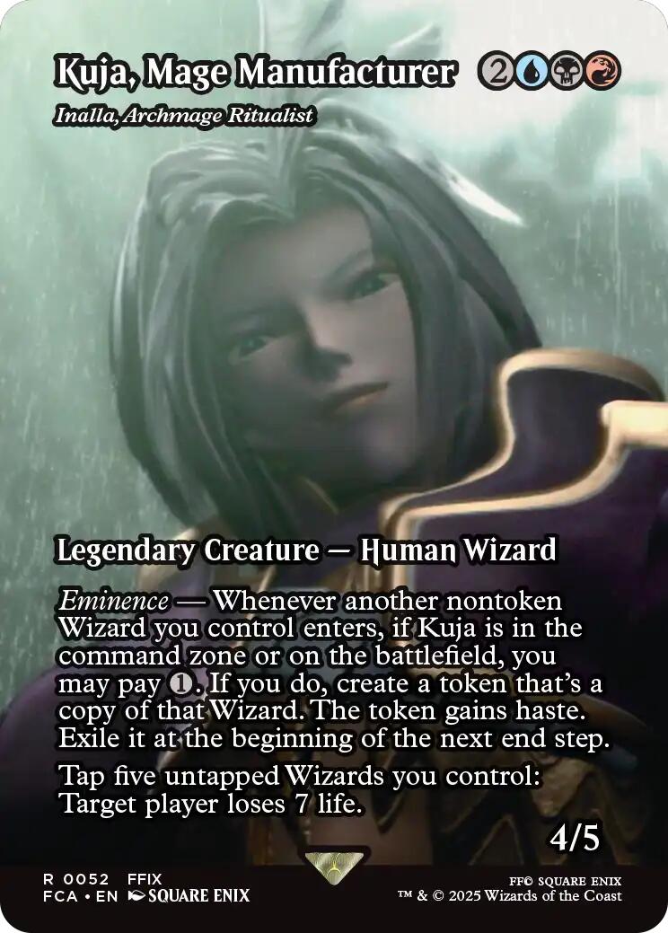 Kuja, Mage Manufacturer - Inalla, Archmage Ritualist (Showcase) [FINAL FANTASY : Through the Ages] Foil