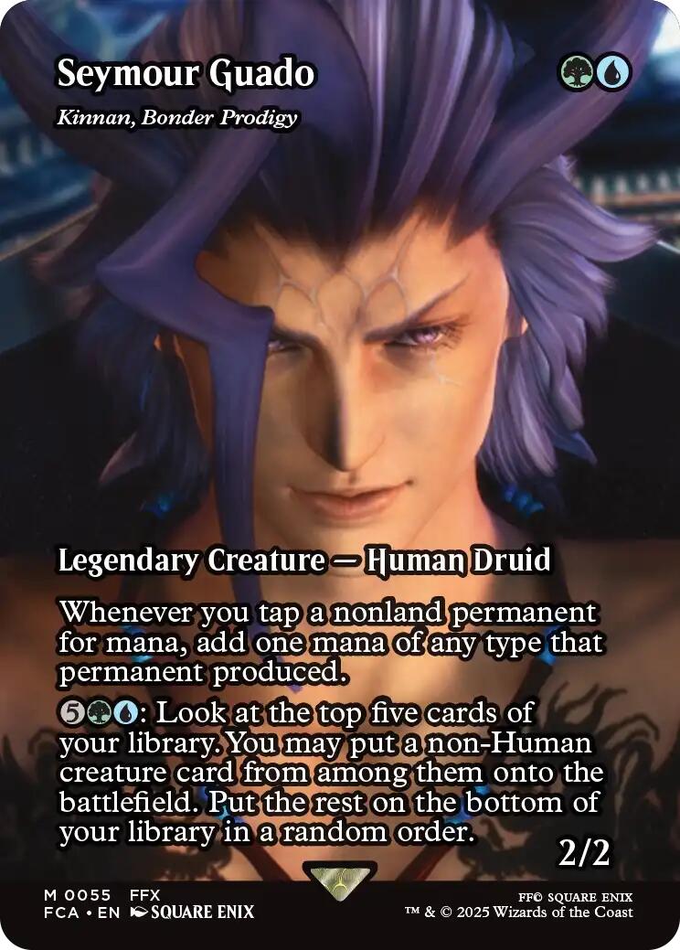Seymour Guado - Kinnan, Bonder Prodigy (Showcase) [FINAL FANTASY : Through the Ages] Foil