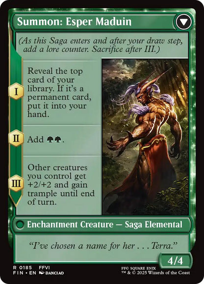 Esper Origins // Summon: Esper Maduin [FINAL FANTASY] Foil