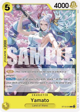 Yamato (Reprint) (ST13-016) - [Starter Deck 28: GREEN/YELLOW Yamato]