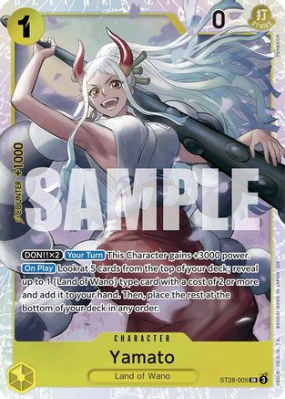 Yamato (ST28-005) - [Starter Deck 28: GREEN/YELLOW Yamato] Foil