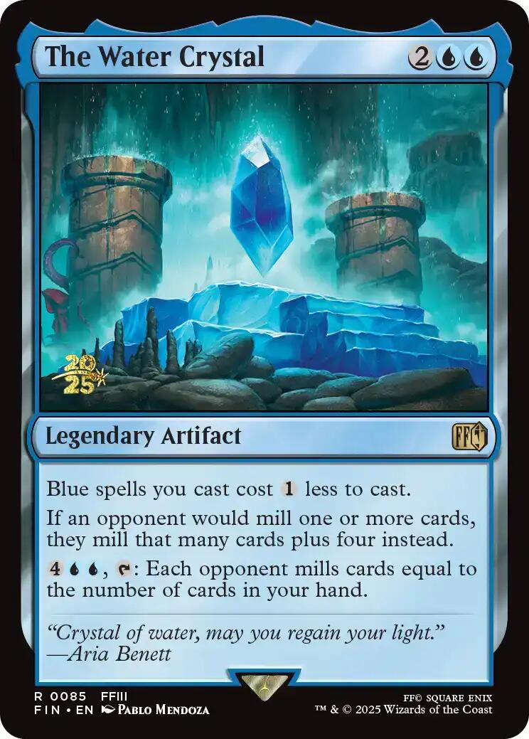 The Water Crystal [FINAL FANTASY Prerelease Promo]