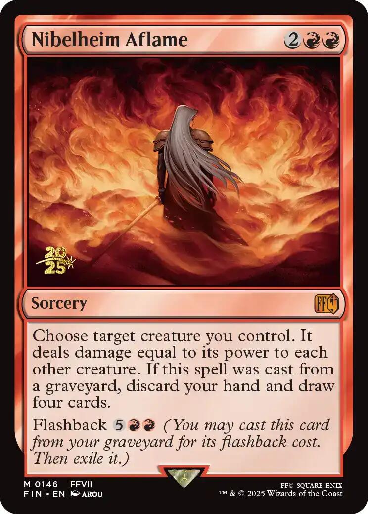 Nibelheim Aflame [FINAL FANTASY Prerelease Promo]