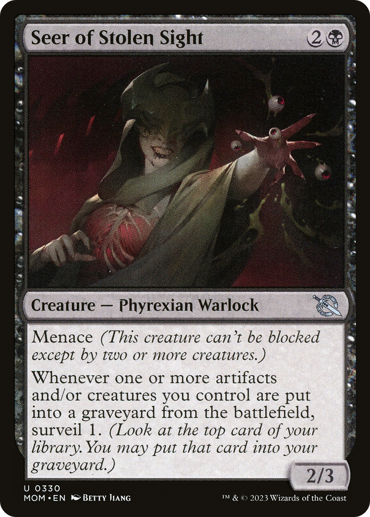 Seer of Stolen Sight [March of the Machine] Foil