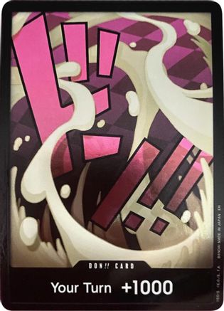 DON!! Card (Katakuri) (Double Pack Set Vol. 7) - [A Fist of Divine Speed] Foil