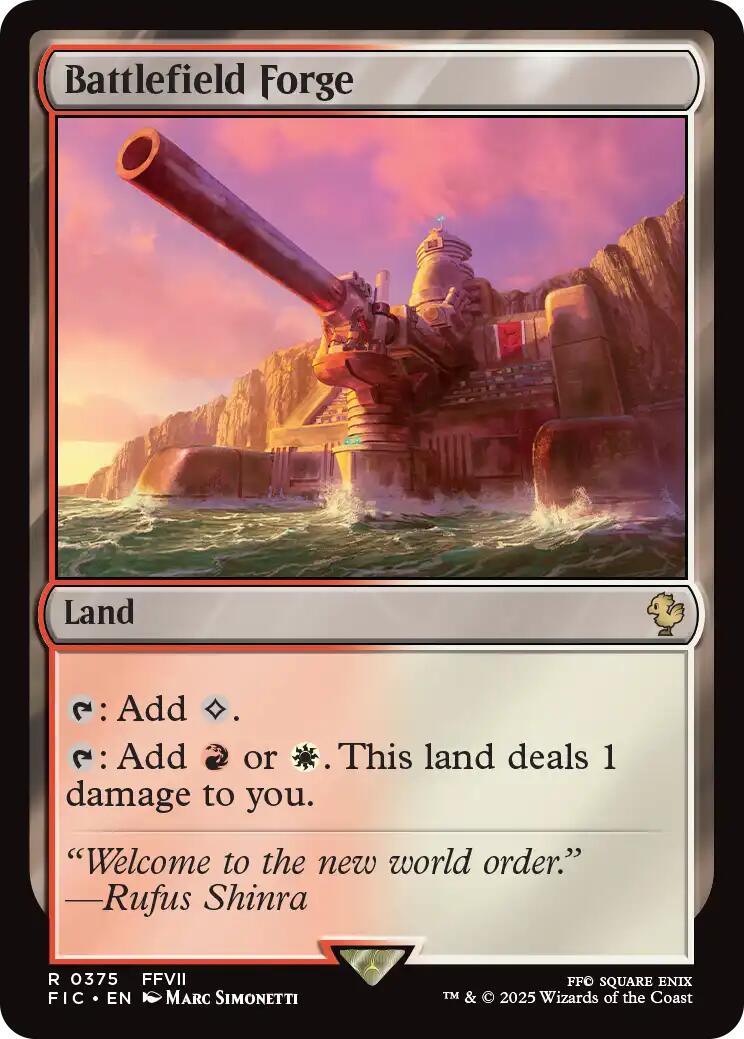 Battlefield Forge (Surge Foil) [FINAL FANTASY Commander]