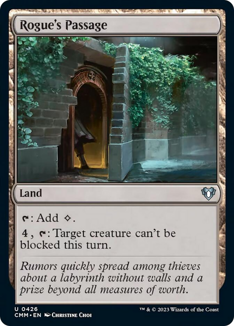Rogue's Passage [Commander Masters] Foil