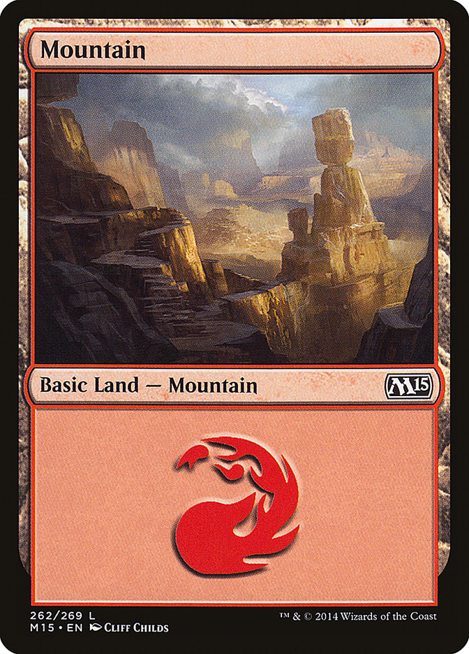 Mountain (262) [Magic 2015] Foil