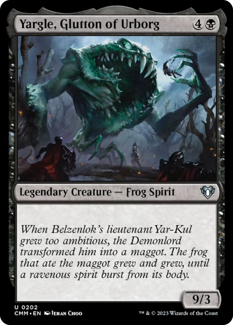Yargle, Glutton of Urborg [Commander Masters] Foil