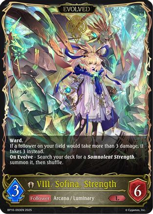 VIII. Sofina, Strength (Evolved)