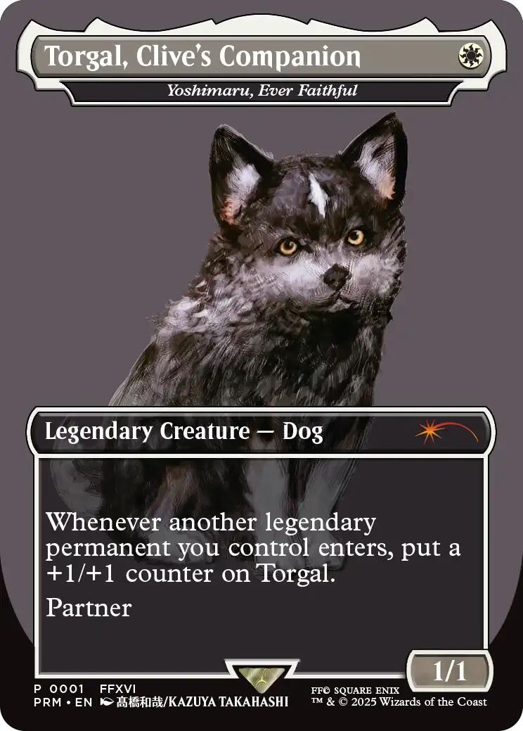 Torgal, Clive's Companion - Yoshimaru, Ever Faithful (MagicCon: Las Vegas 2025) [MagicFest 2025] Foil