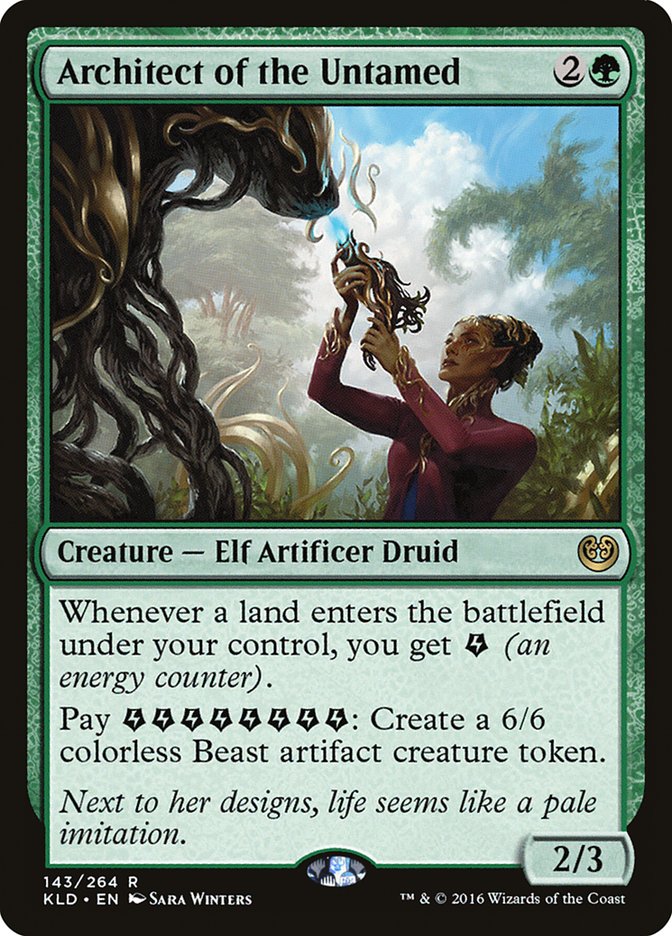 Architect of the Untamed [Kaladesh] Foil