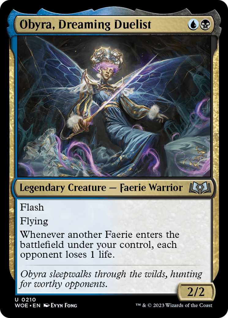 Obyra, Dreaming Duelist  [Wilds of Eldraine] Foil