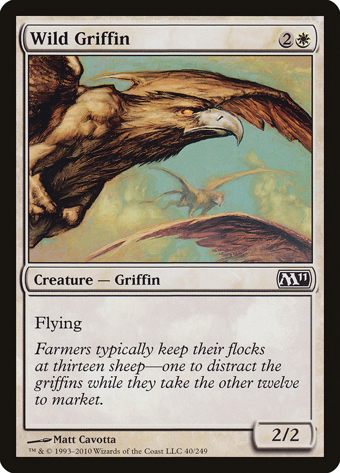 Wild Griffin [Magic 2011] Foil