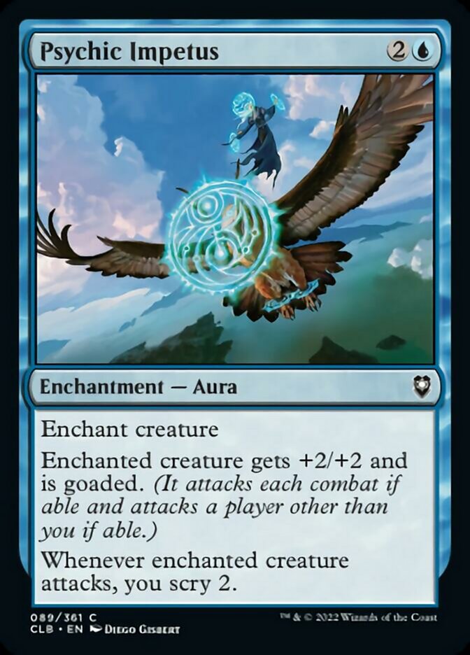 Psychic Impetus [Commander Legends: Battle for Baldur's Gate] Foil