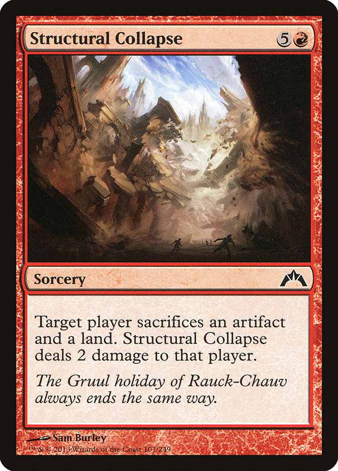 Structural Collapse [Gatecrash] Foil