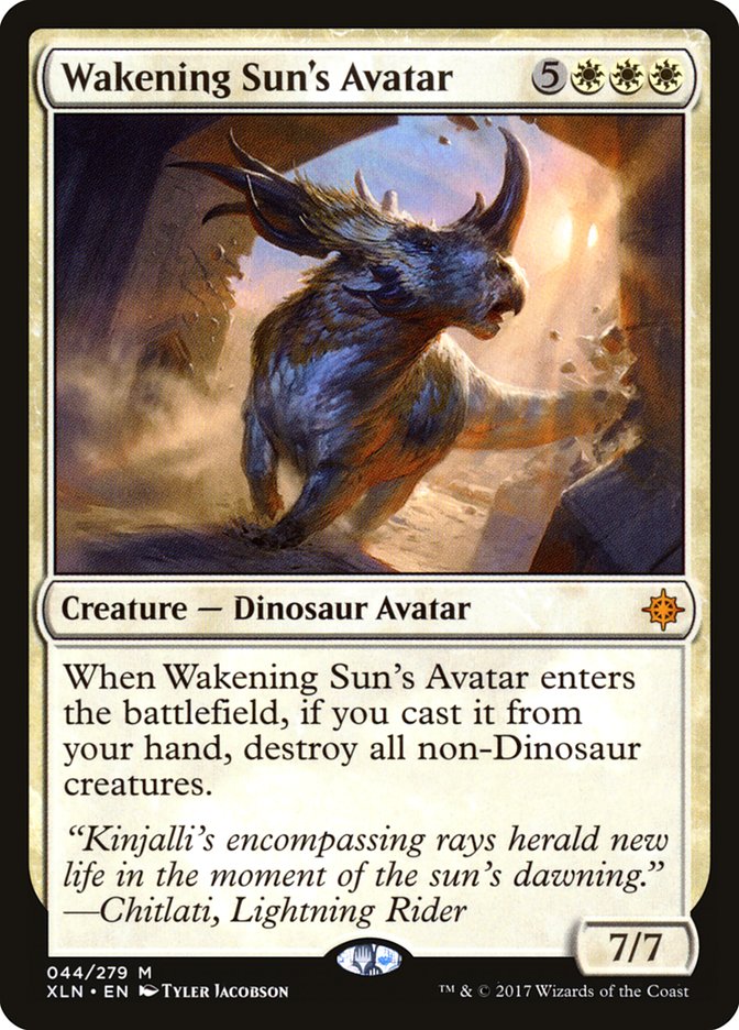 Wakening Sun's Avatar [Ixalan] Foil