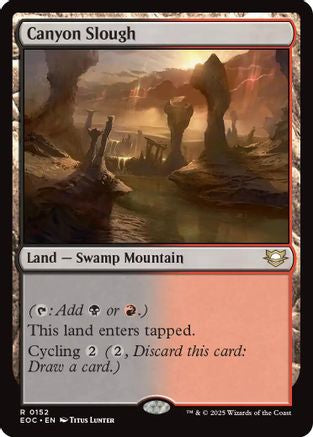 Canyon Slough  [Commander: Edge of Eternities]