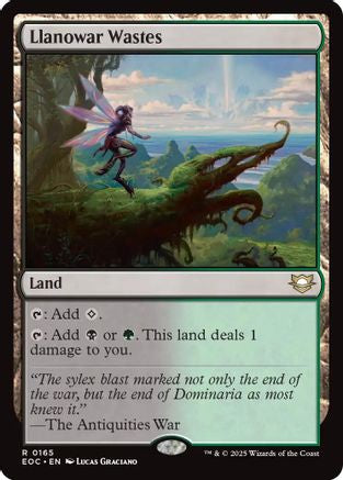 Llanowar Wastes  [Commander: Edge of Eternities]