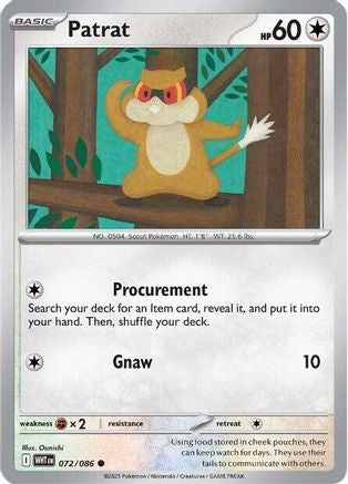 Patrat 070/086  SV White Flare - Common