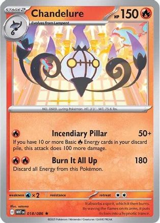 Chandelure (017/086) [Scarlet & Violet: White Flare]