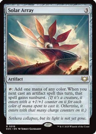 Solar Array  [Commander: Edge of Eternities]